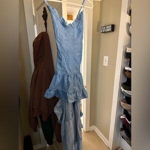 “Denim looking” dress